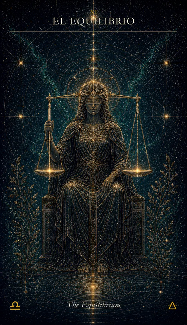 Arcano XI · El Equilibrio