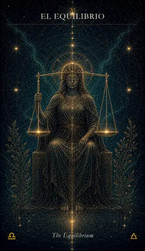 Arcano XI · El Equilibrio
