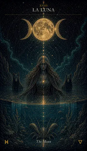 Arcano XVIII · La Luna